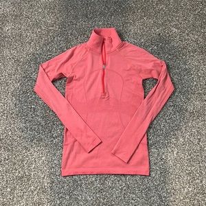 Lululemon quarter zip orange